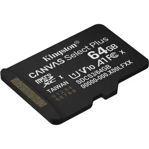Kingston SDCS3/64GBGBSP Micro SD Card 64GB class 10
