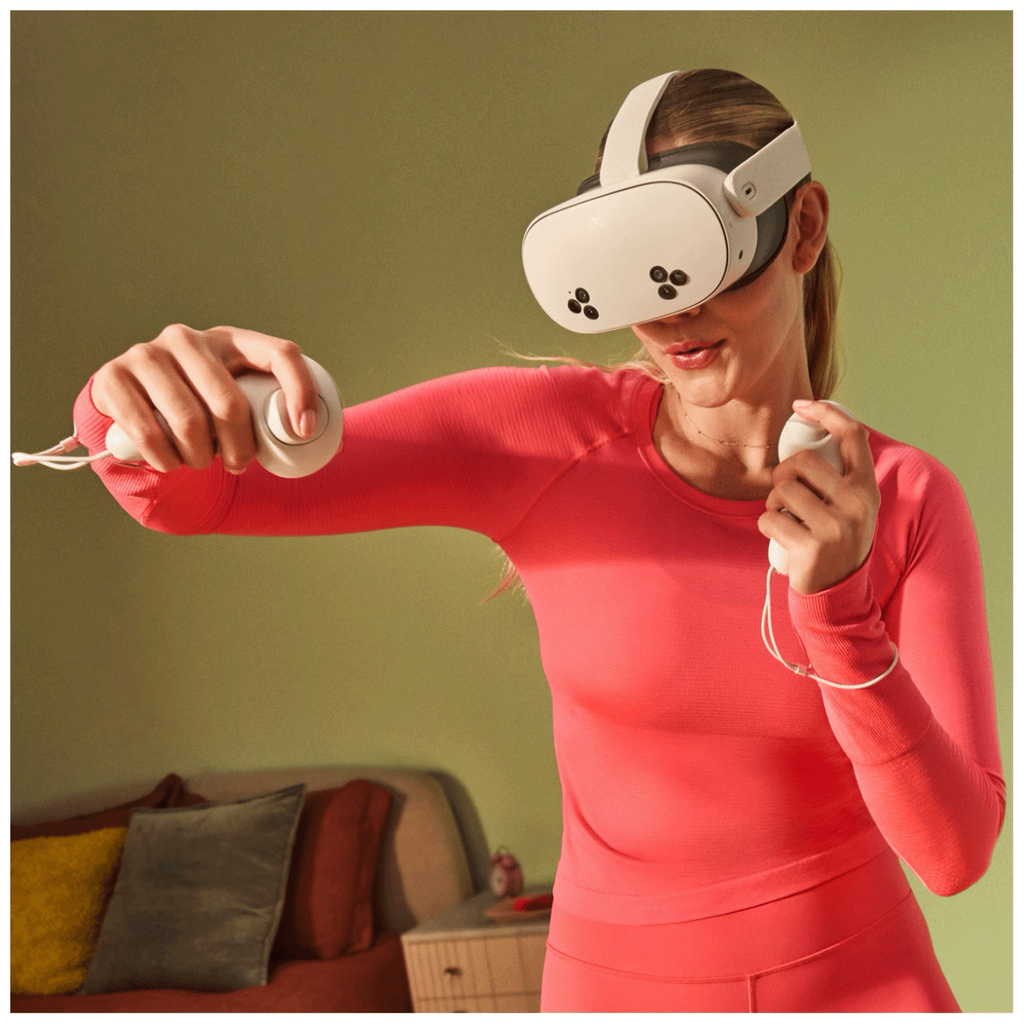 Meta Quest 3S 256 GB virtuelne naočare sve-u-jednom VR, Bele