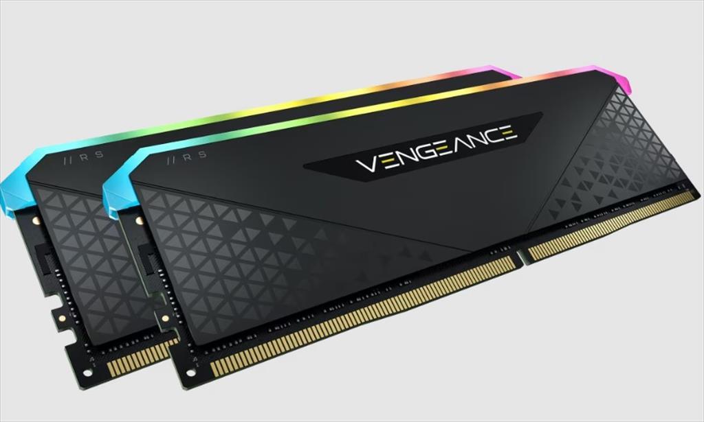 Corsair CMG16GX4M2E3200C16 RAM memorija DDR4 16Gb (2X8Gb) 3200Mhz Vengeance Rgb RS, Crna