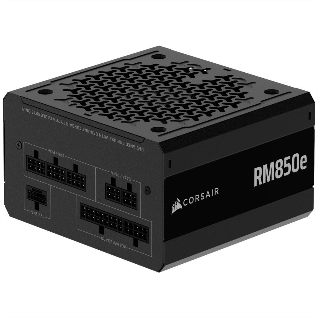 Corsair RM850E napaјanje ATX 3.1 PCIe5.1 potpuno modularno 850W 80 PLUS GOLD CP-9020296-EU, Crno