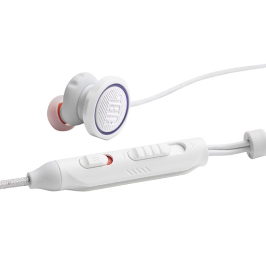 JBL Quantum 50 Gaming slušalice bubice USB-C, Bele