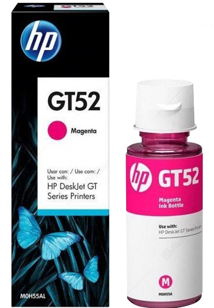 HP M0H55AE GT52 Kertridž, Bočica magenta