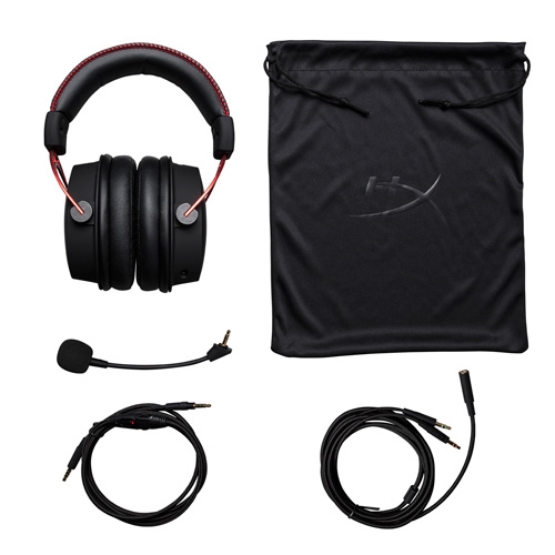 HyperX Cloud Alpha Gaming slušalice, Crna