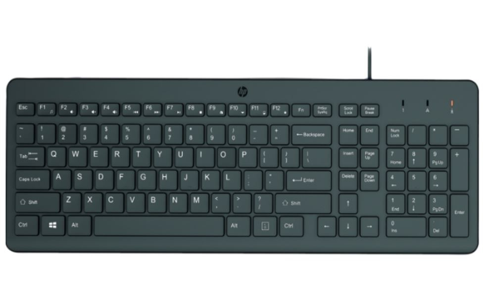HP 150 Tastatura US 664R5AA, Crna