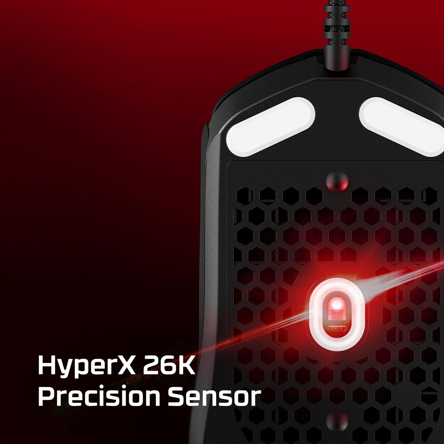 HyperX Pulsefire Haste 2 6N0A7AA Mis, Crna