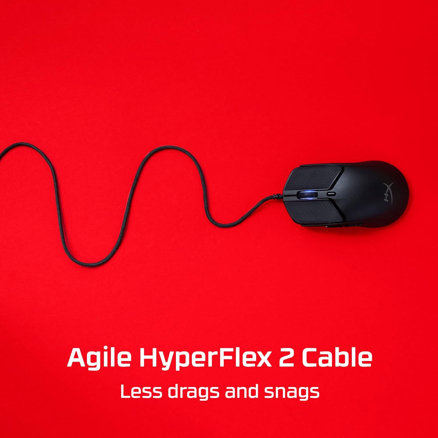 HyperX Pulsefire Haste 2 6N0A7AA Mis, Crna