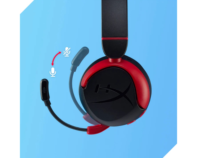HyperX Cloud Mini Gaming slušalice sa mikrofonom Black Wireless, Crna