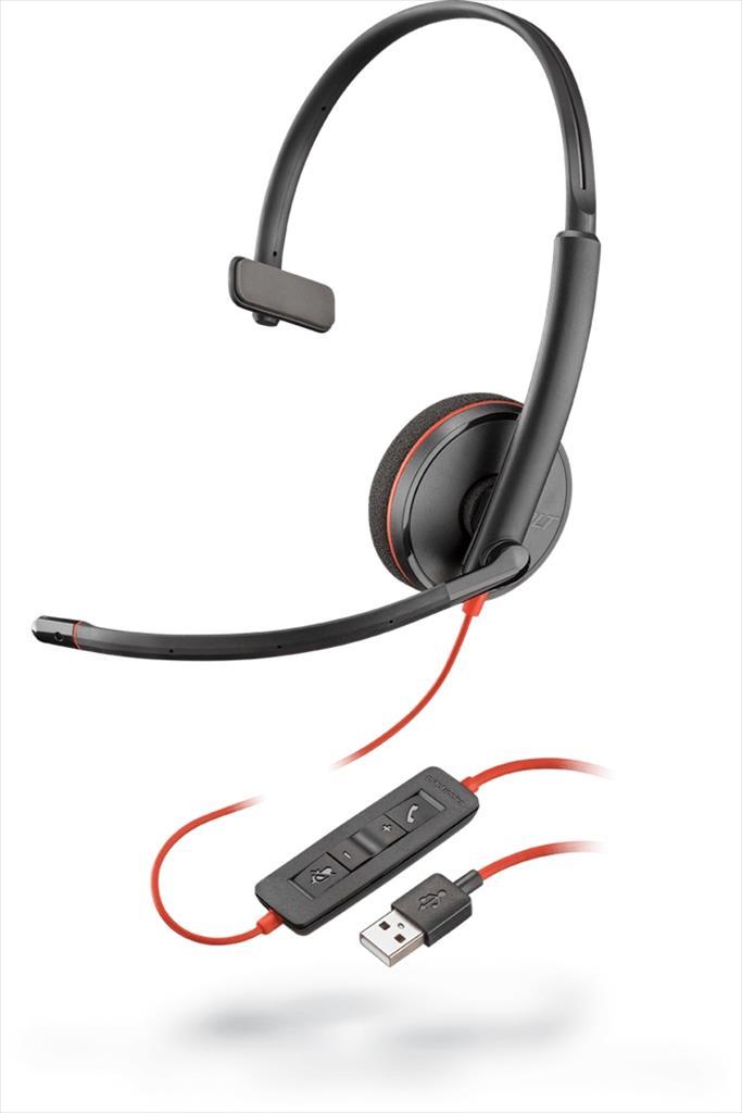 POLY 209745-201 Blackwire C3220 slušalice USB, Black