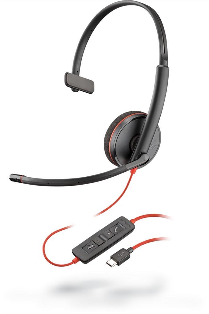 POLY 209745-201 Blackwire C3220 slušalice USB, Black