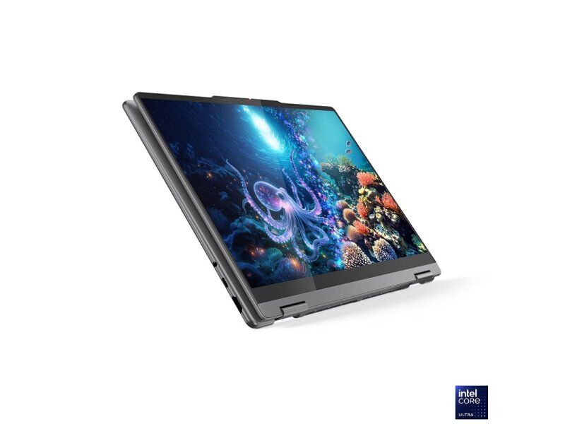 Lenovo 83JQ0035YA Laptop Yoga 7 14ILL10 2 u 1 14" WUXGA OLED Touch Ultra 5 226V 16GB RAM 512GB SSD, Sivi