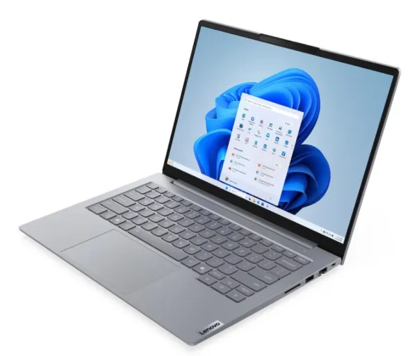 Lenovo ThinkBook 14 G9 Laptop Core7-240H 16GB M.2 512GB 14" FP BL SRB 21UY0068YA, Sivi