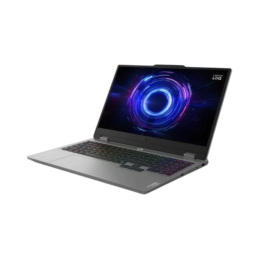 Lenovo LOQ 15IRX10 Gaming laptop 15.6" FHD 144Hz i7-13645HX 24GB 512GB SSD RTX 5060 8GB, Sivi