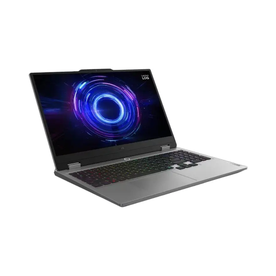 Lenovo LOQ 15IRX10 Gaming laptop 15.6" FHD 144Hz i7-13645HX 24GB 512GB SSD RTX 5060 8GB, Sivi