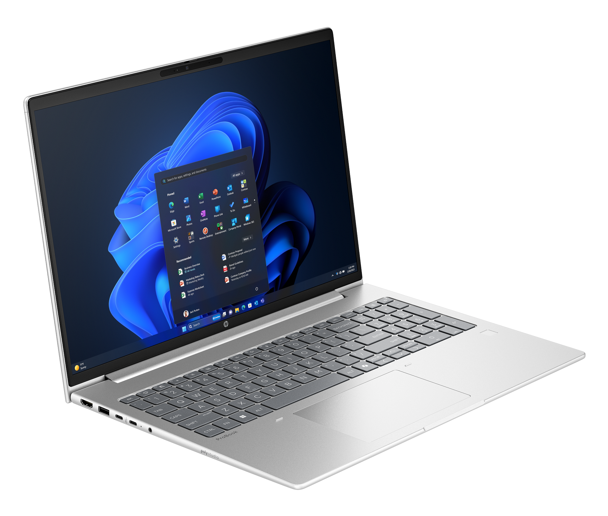 HP ProBook 4 G1iR Laptop 16 DOS/16"WUXGA AG/i5-1334U/16GB/1TB/GLAN, Srebrna
