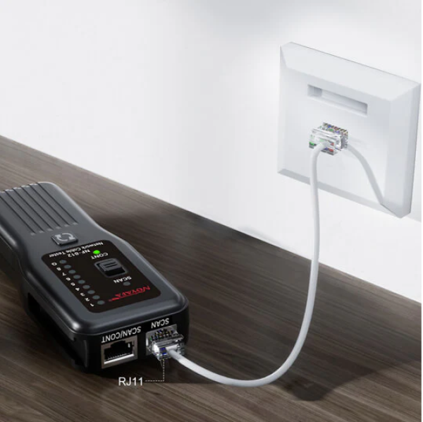 NOYAFA NF-812 Tester mrežnih kablova za RJ45 i RJ11