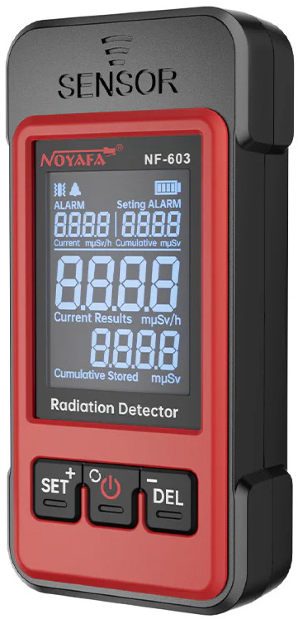Noyafa NF-603 Detektor radijacije visoka osetljivost detekcija više zraka prenosivi