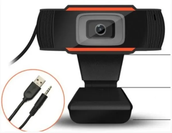 Gembird CAM83U Web kamera 720p Mikrofon USB 3.5 mm, Crna