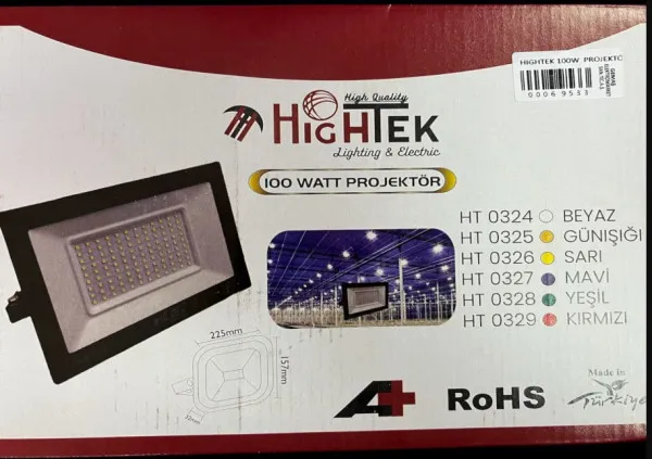 HighTek Led reflektor 100W 6000K, Beli