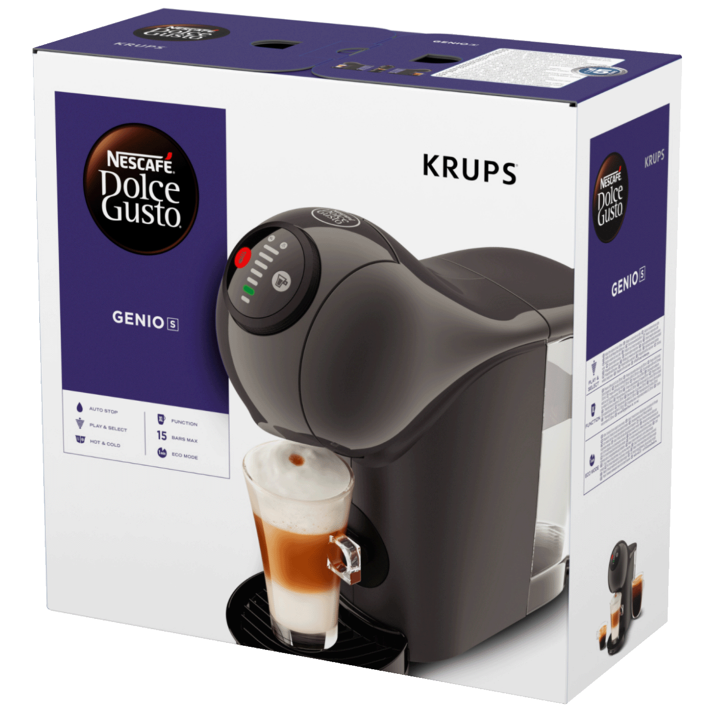 Krups KP243B10 Espresso aparat za kafu Dolce Gusto Genio S, Crna