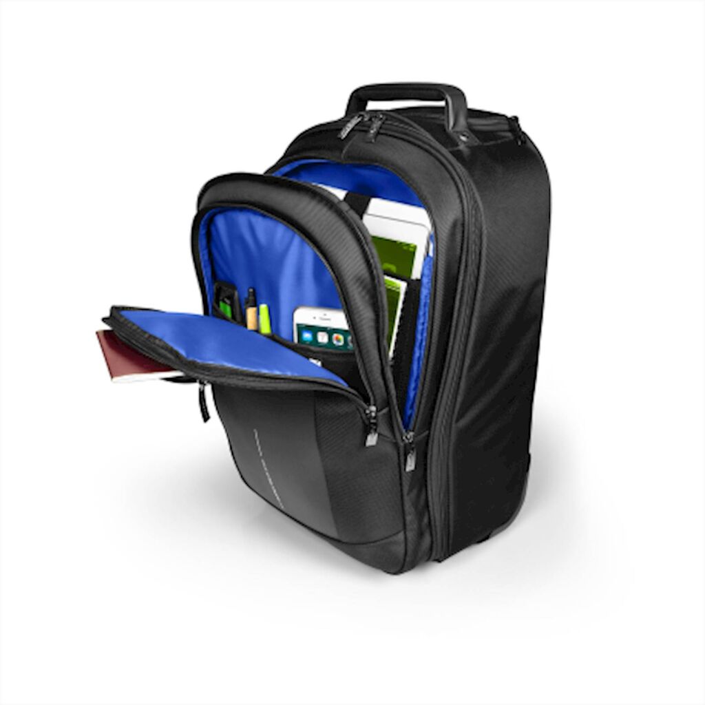 PORT Chicago Evo Ranac za laptop TROLLEY 15,6" , Crni