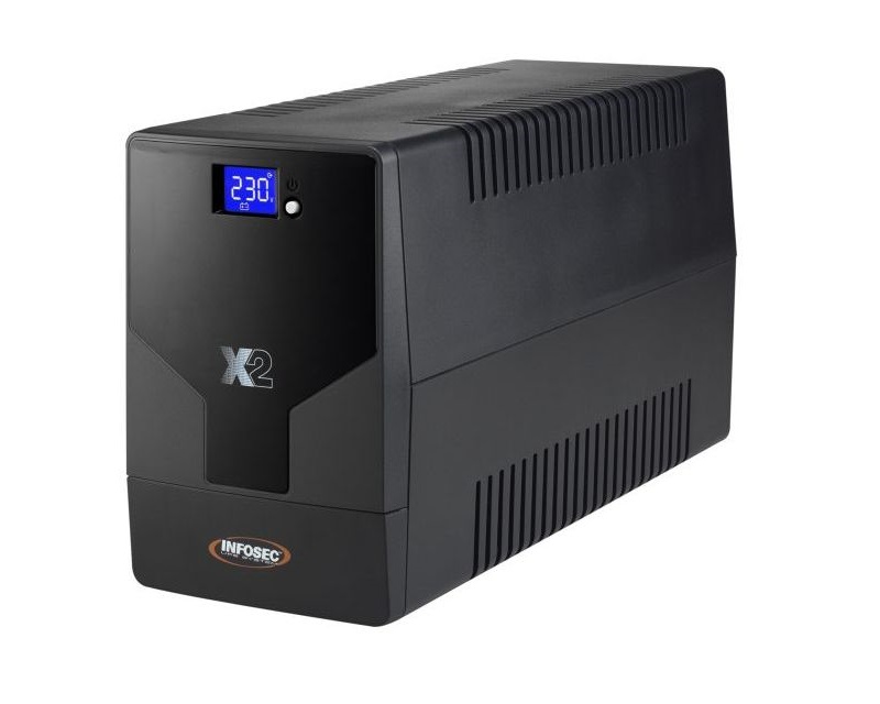 UPS Infosec X2 LCD TOUCH 1600 IEC 1600VA/900W
