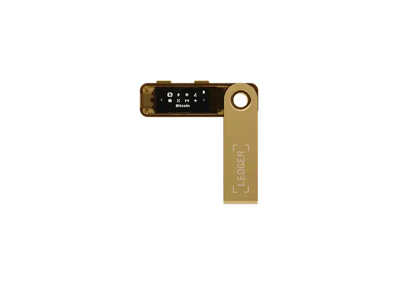 Kripto novčanik Ledger Nano S PLUS Gold