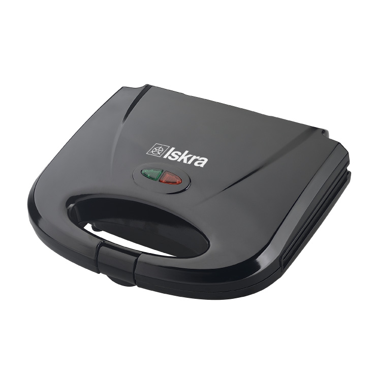 Iskra MG-2-BL Sendvič toster 800W, Crni