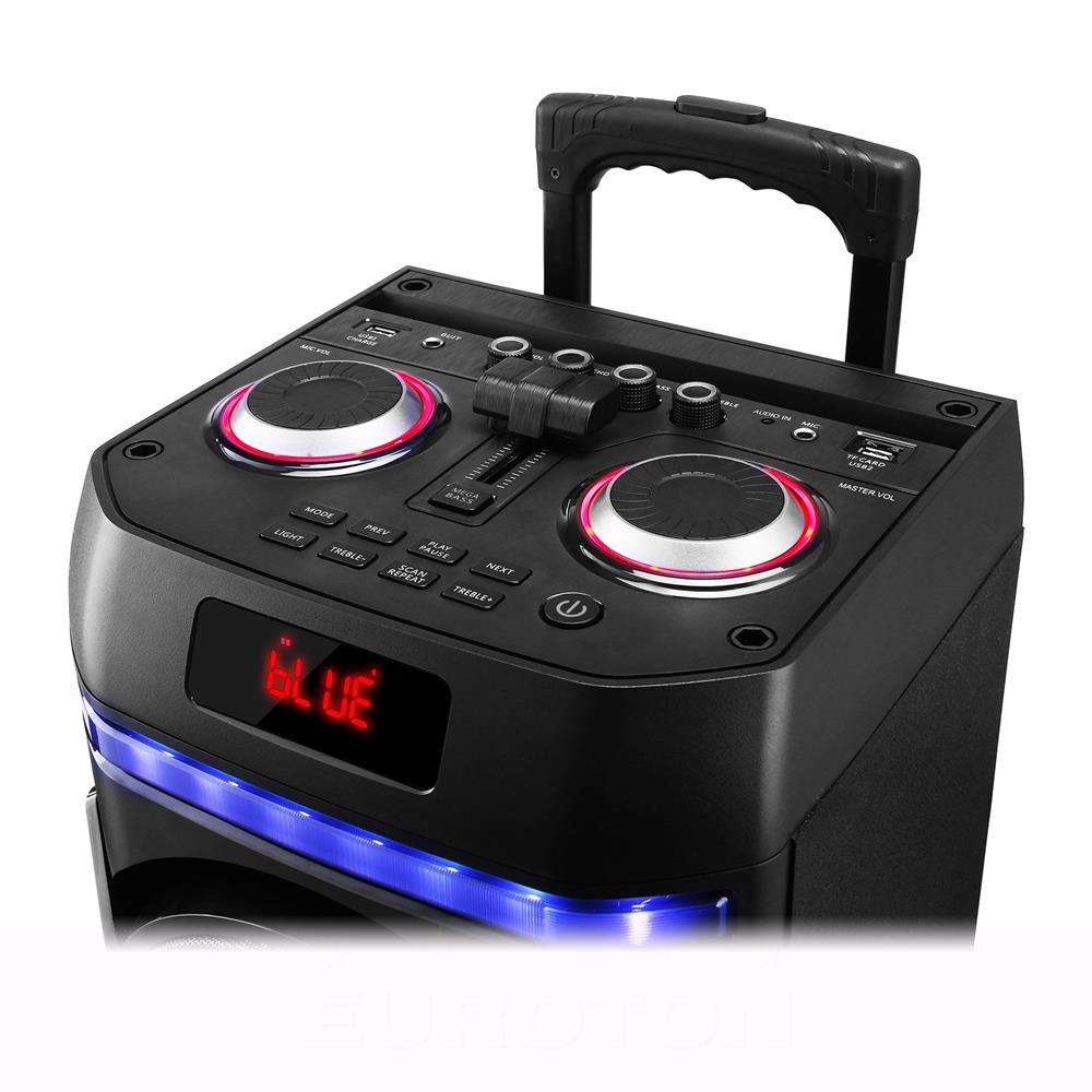 Xplore XP8819 Karaoke sistem thunder, Crni