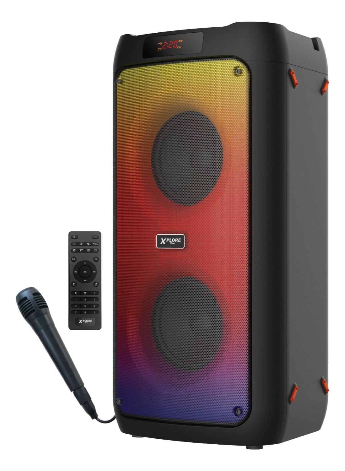 Partybox zvučnik Xplore XP8800 Pacha 3 250w/1xMikrofon/BT/SD/FM/AUX/TWS