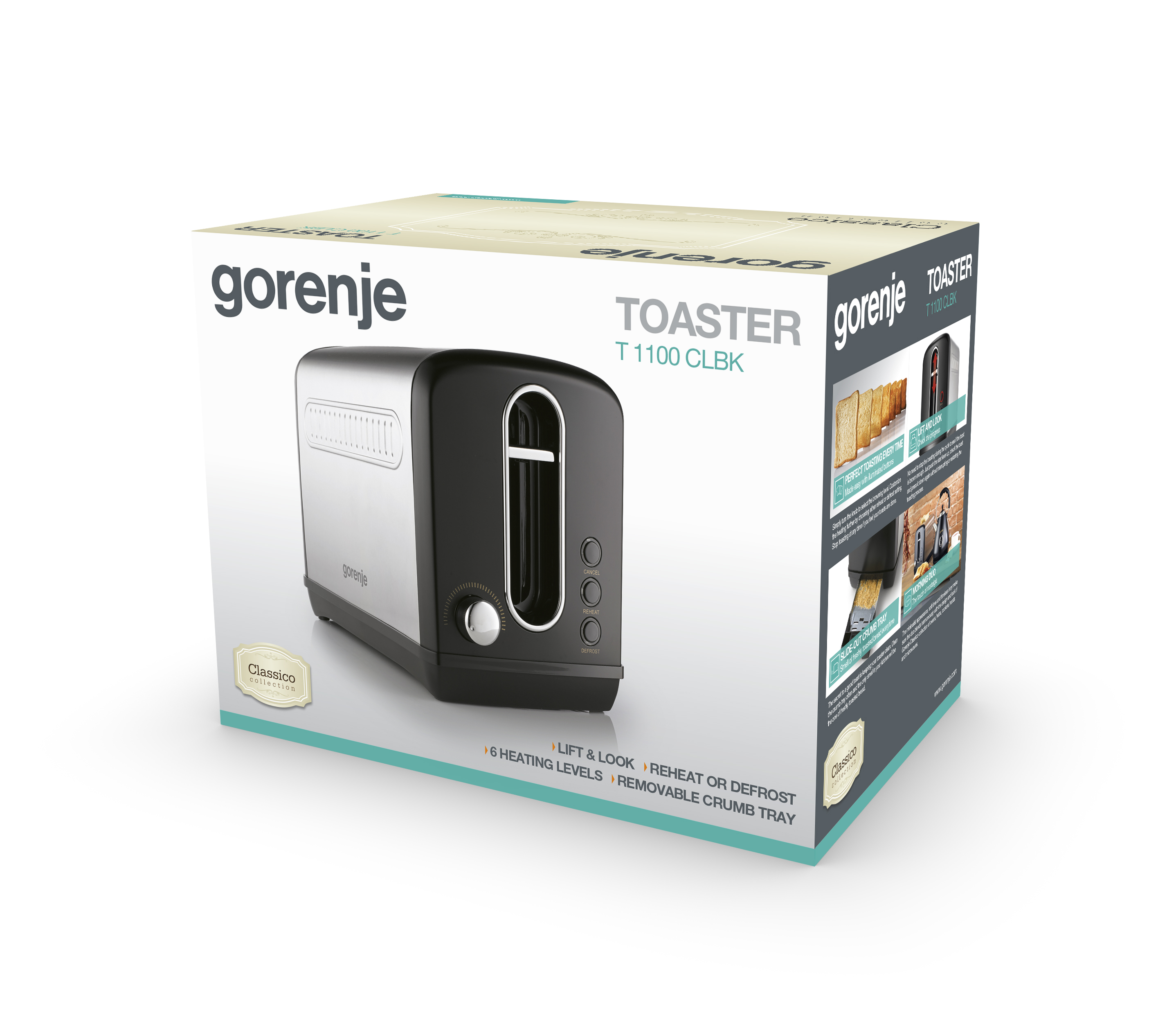 Gorenje T1100CLBK Toster