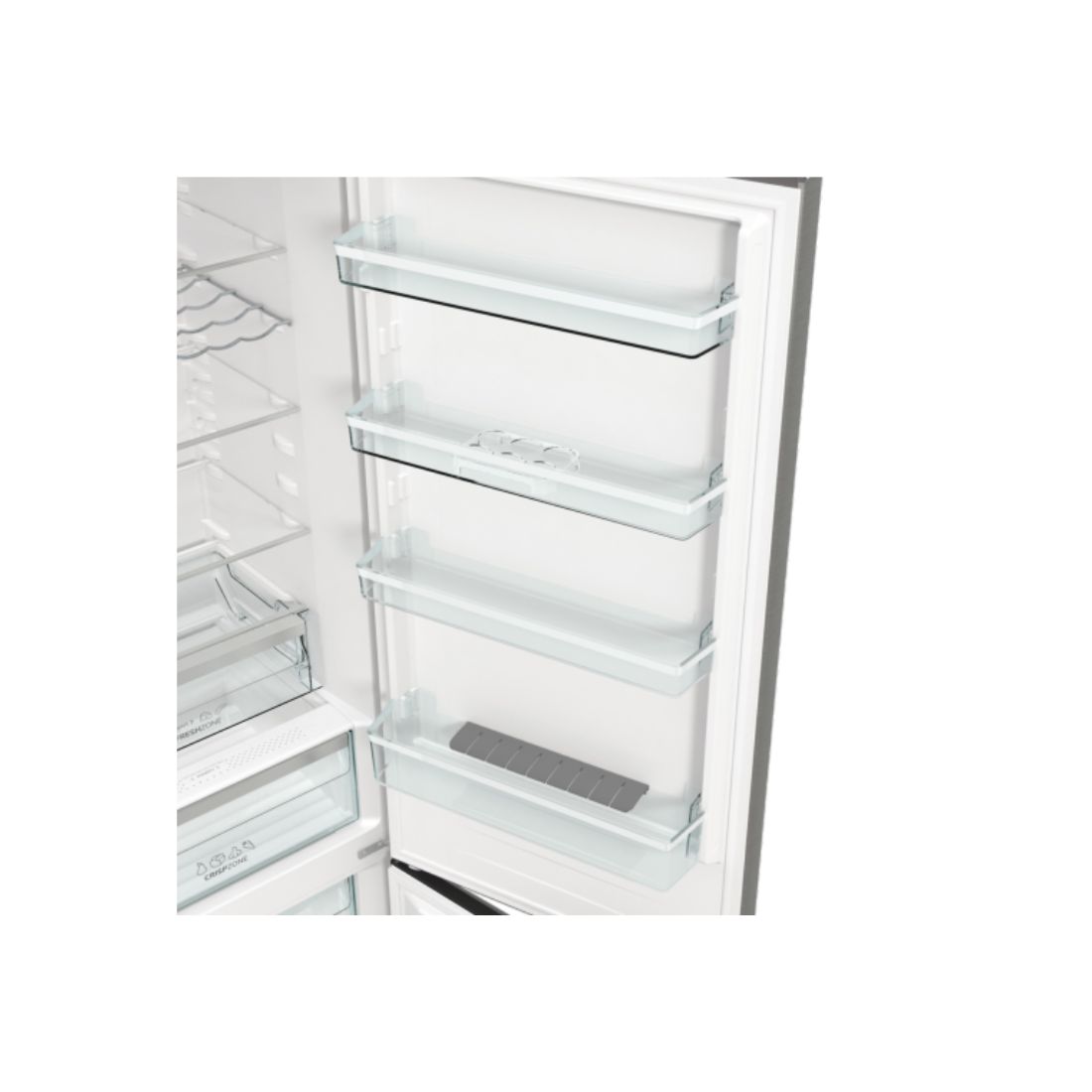 Gorenje NRK6202AXL4 Kombinovani frižider 331 L No Frost, Sivi