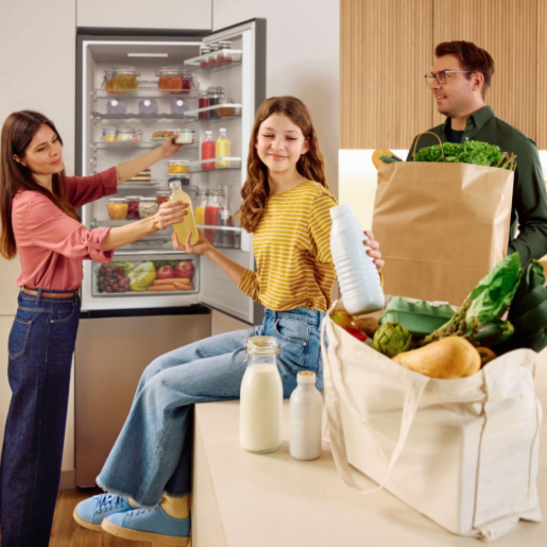 Gorenje NRK6202AXL4 Kombinovani frižider 331 L No Frost, Sivi