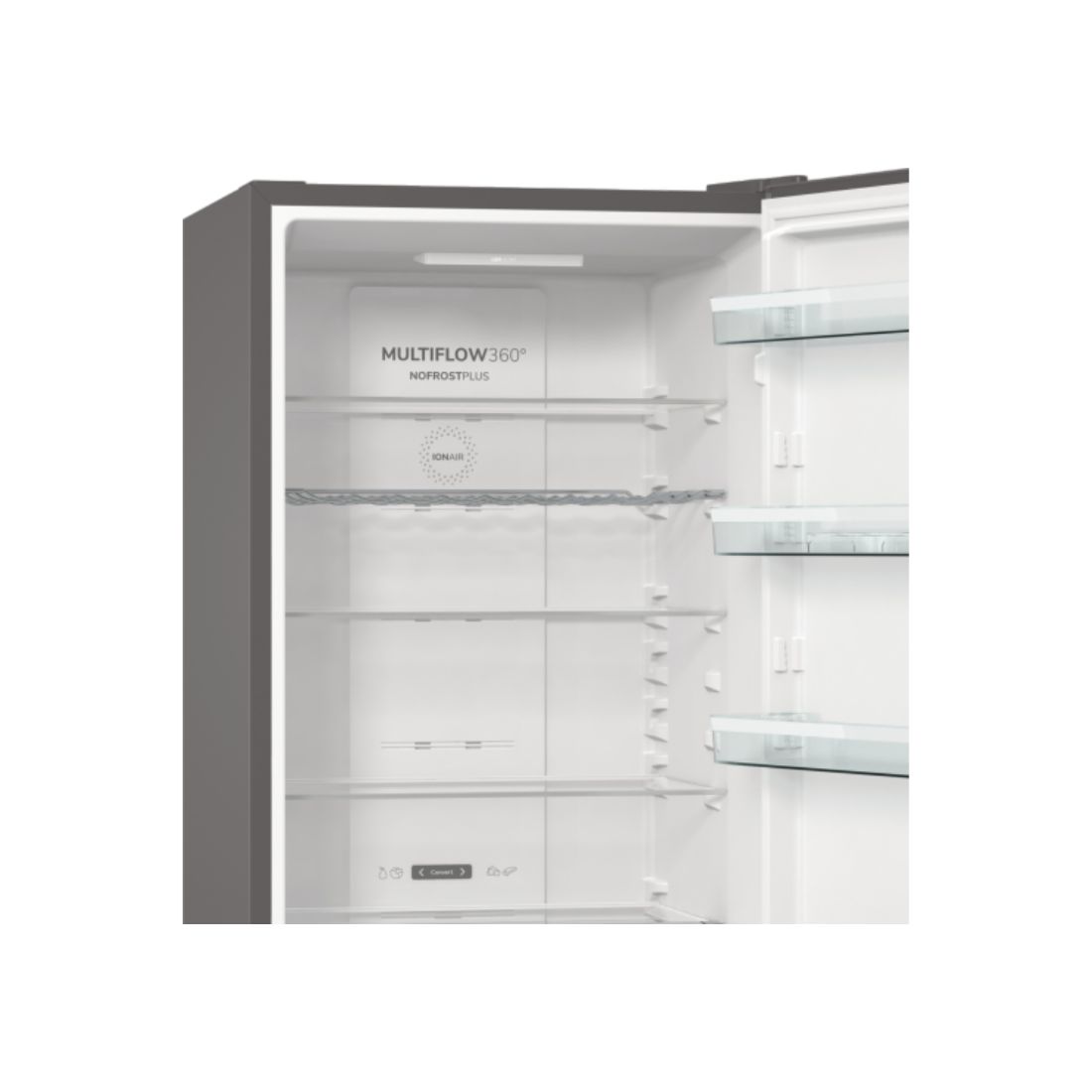 Gorenje NRK6202AXL4 Kombinovani frižider 331 L No Frost, Sivi