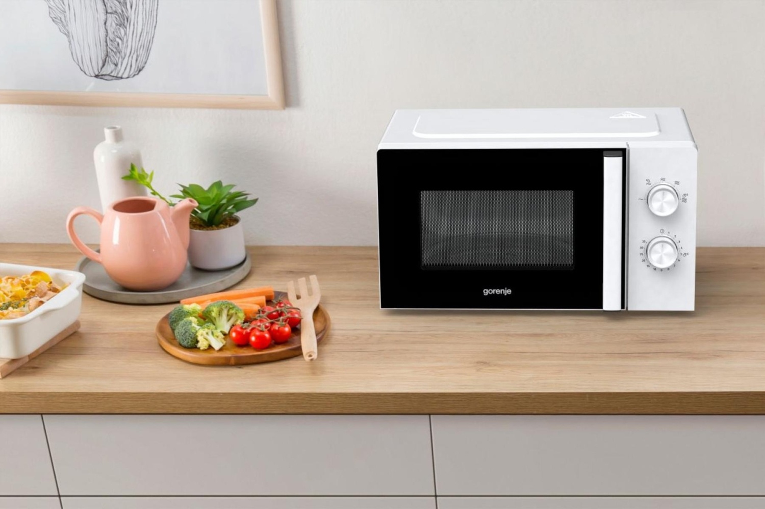 GORENJE MO20E1WH Mikrotalasna rerna, Bela