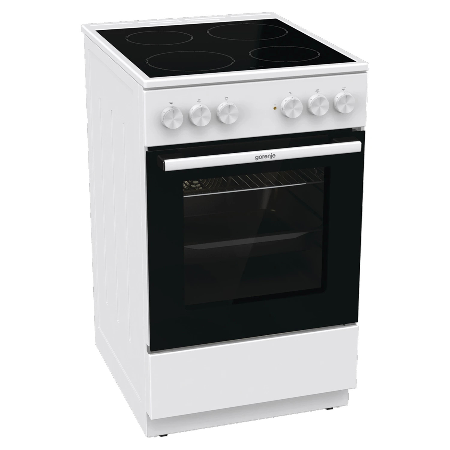 Električni šporet Gorenje GEC5A41WG širina 50cm/keramička ploča/ventilatorska rerna