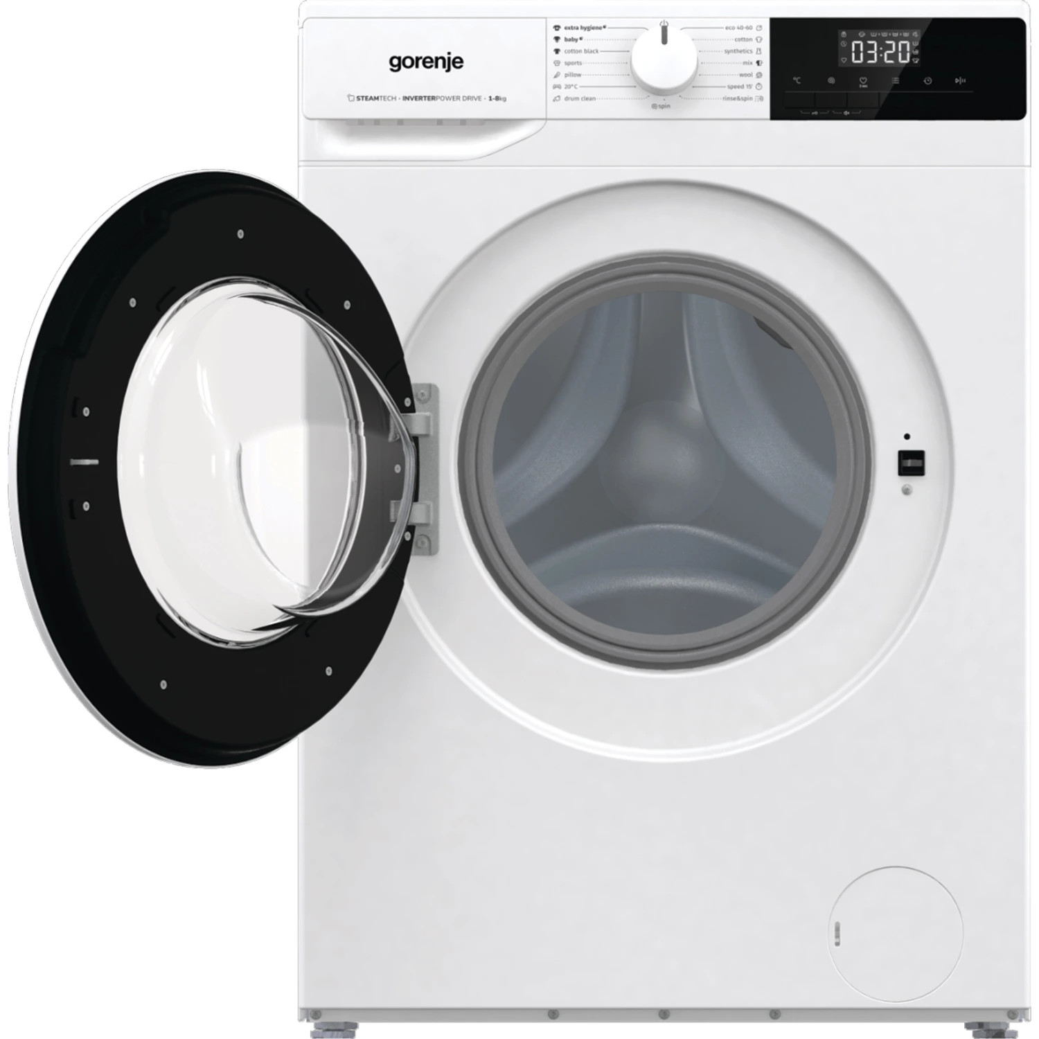 Gorenje WNHPI84AS Mašina za pranje veša 8 kg 1400 rpm, Bela