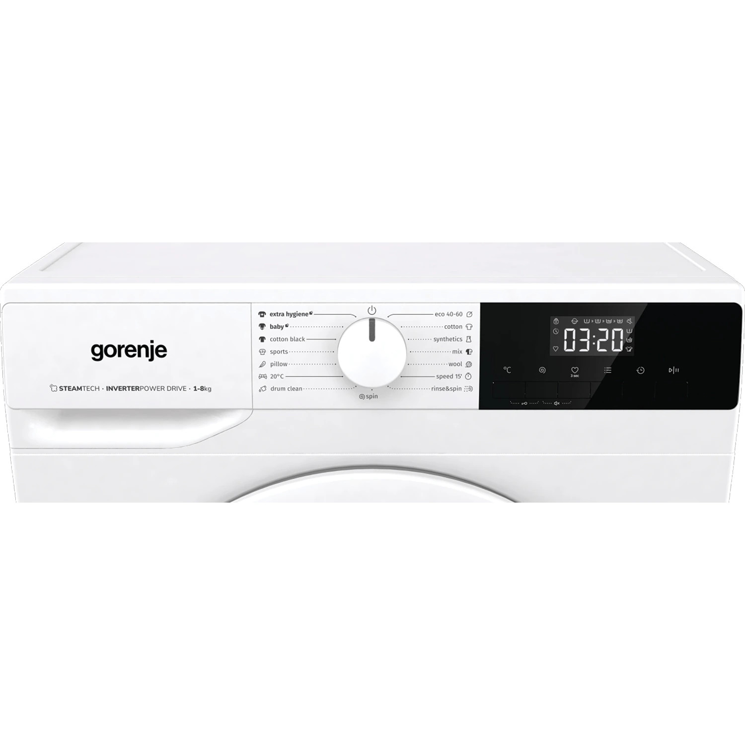 Gorenje WNHPI84AS Mašina za pranje veša 8 kg 1400 rpm, Bela