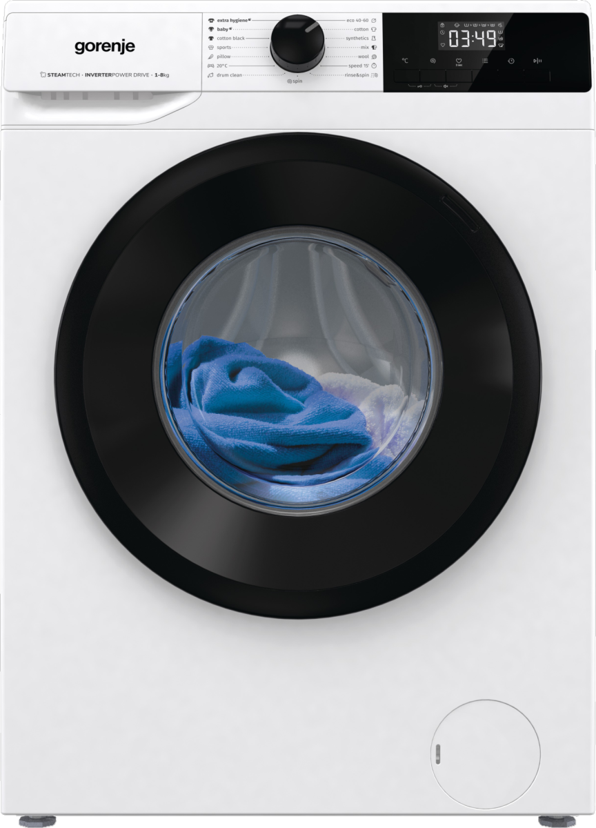 Gorenje W11NHPI84AS Mašina za pranje veša 8kg 1400obr/min, Bela