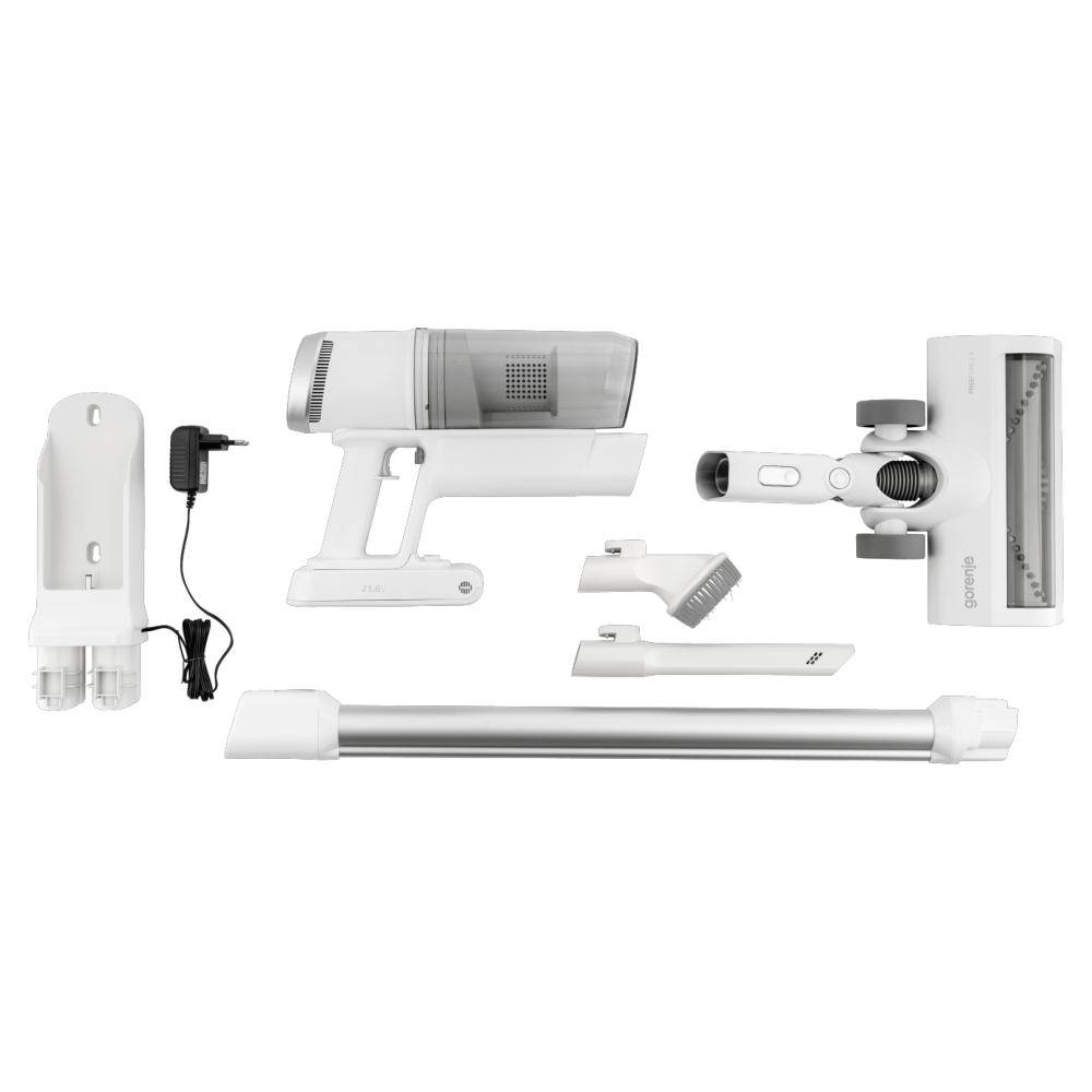 Gorenje SVC216210FFIIW Štapni usisivač 2u1 130 W, Beli