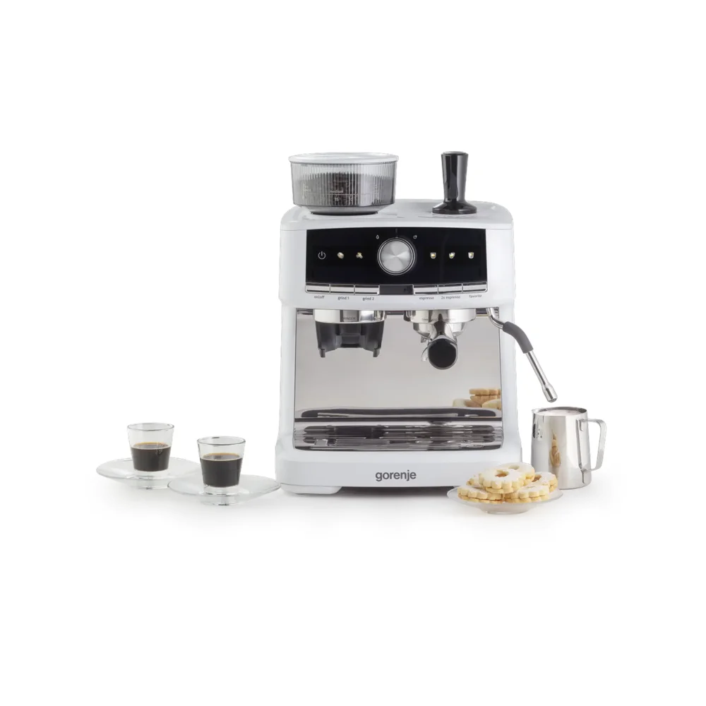 Gorenje GSACM 20 W Espresso aparat za kafu 1550 W, Beli