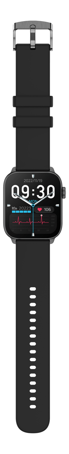 Vivax Life Fit 3 Pametni sat, Crni