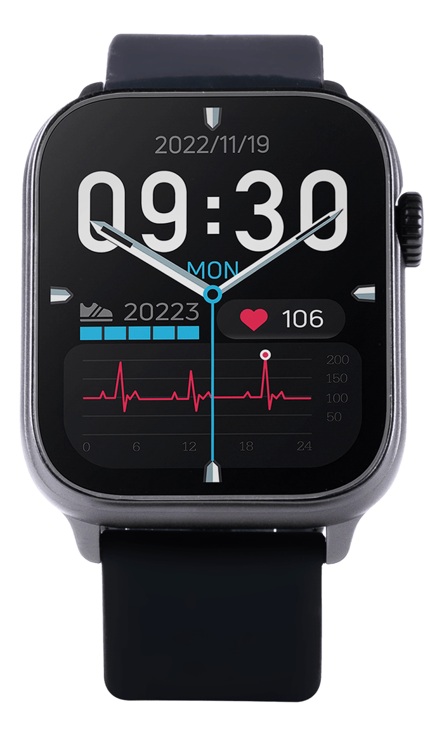 Vivax Life Fit 3 Pametni sat, Crni
