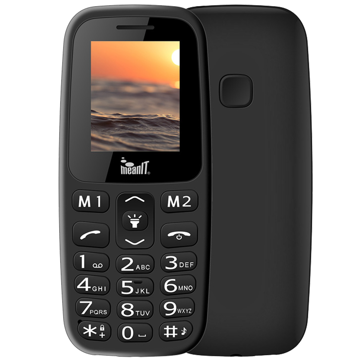 Mobilni telefon Meanit Veteran I crni