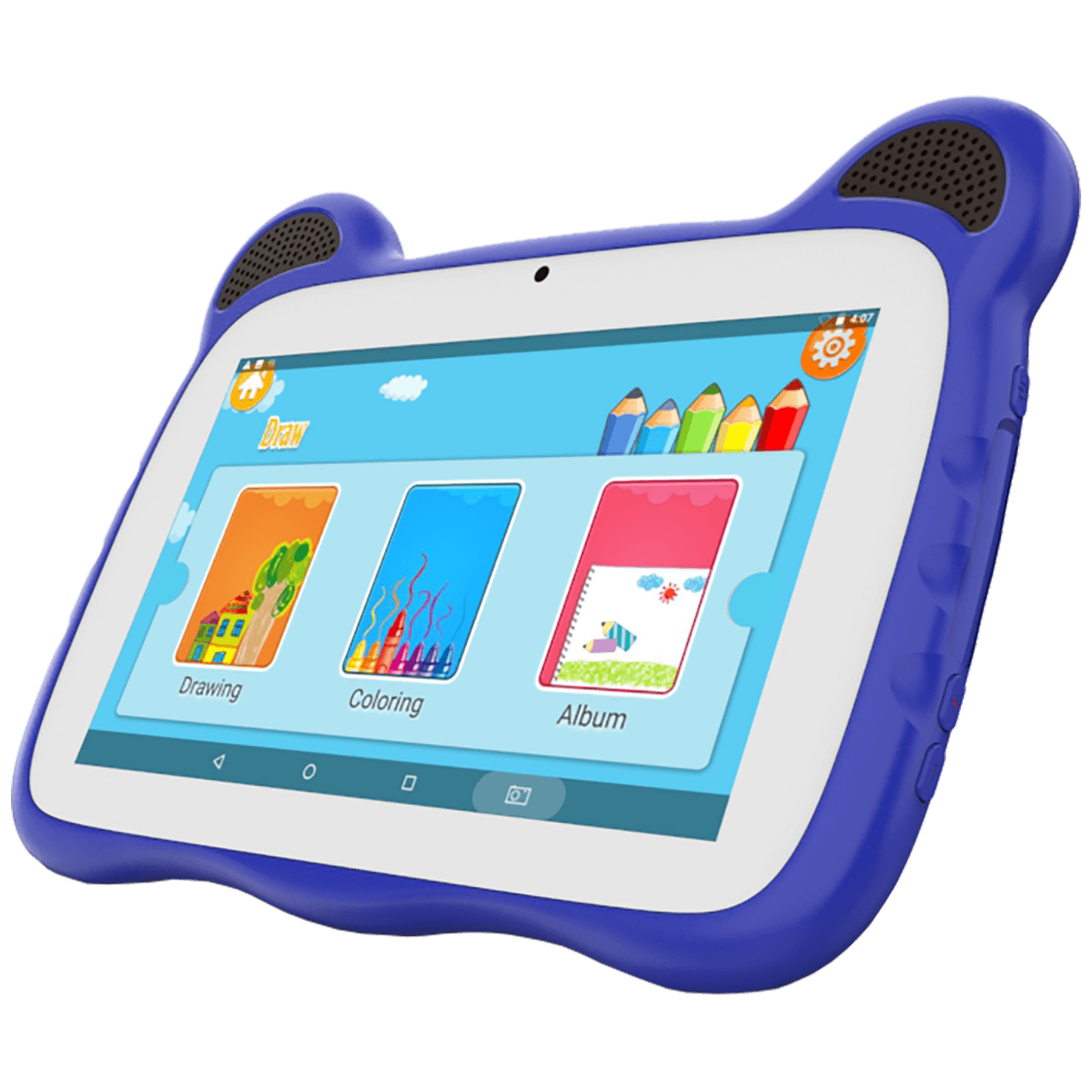 Meanit K10 PLUS Tablet 7" KIDS Android 10.0 Quad Core 2GB / 16GB, Plavi