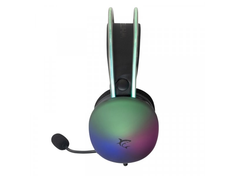 Slušalice sa mikrofonom White Shark FIREFLY 50mm/Multiplatform/RGB/Crna