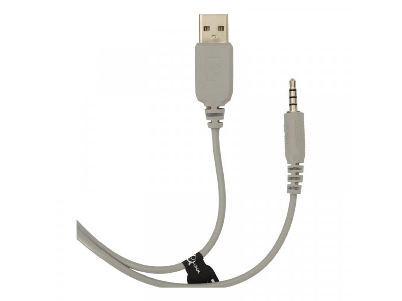 Slušalice sa mikrofonom White Shark FIREFLY 50mm/Multiplatform/RGB/Bela