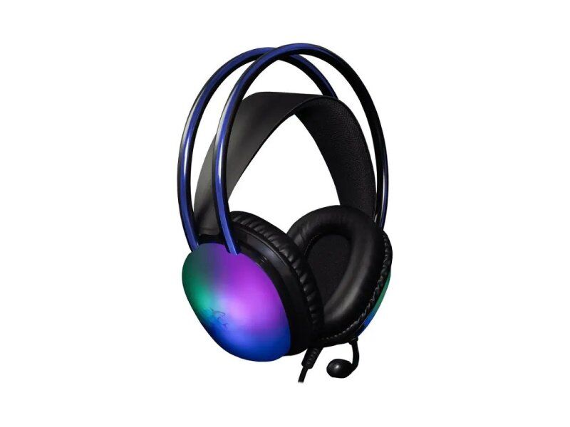 White Shark GH 2444 Peacock-2 Gaming RGB slušalice 106 dB, Crne