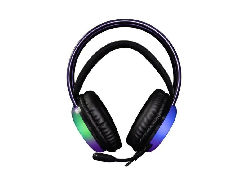 White Shark GH 2444 Peacock-2 Gaming RGB slušalice 106 dB, Crne