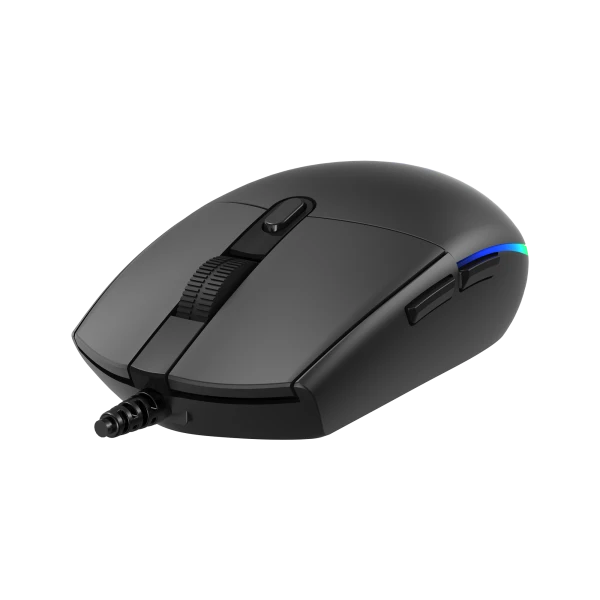 Baracuda CRAB Miš Optički 3600DPI 6D RGB, Crni