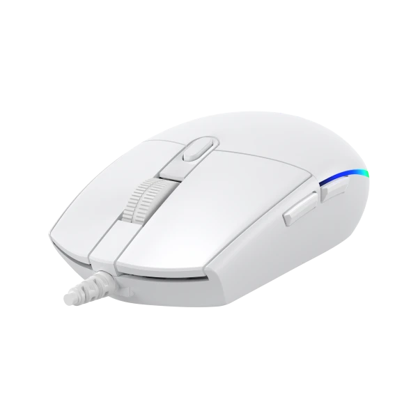 Baracuda CRAB Miš 3600DPI 6D Optički RGB, Beli